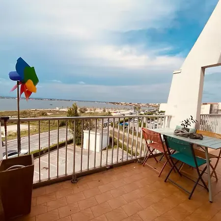 1ere Ligne Vue Mer, Acces Direct Апартаменты Палава-ле-Фло